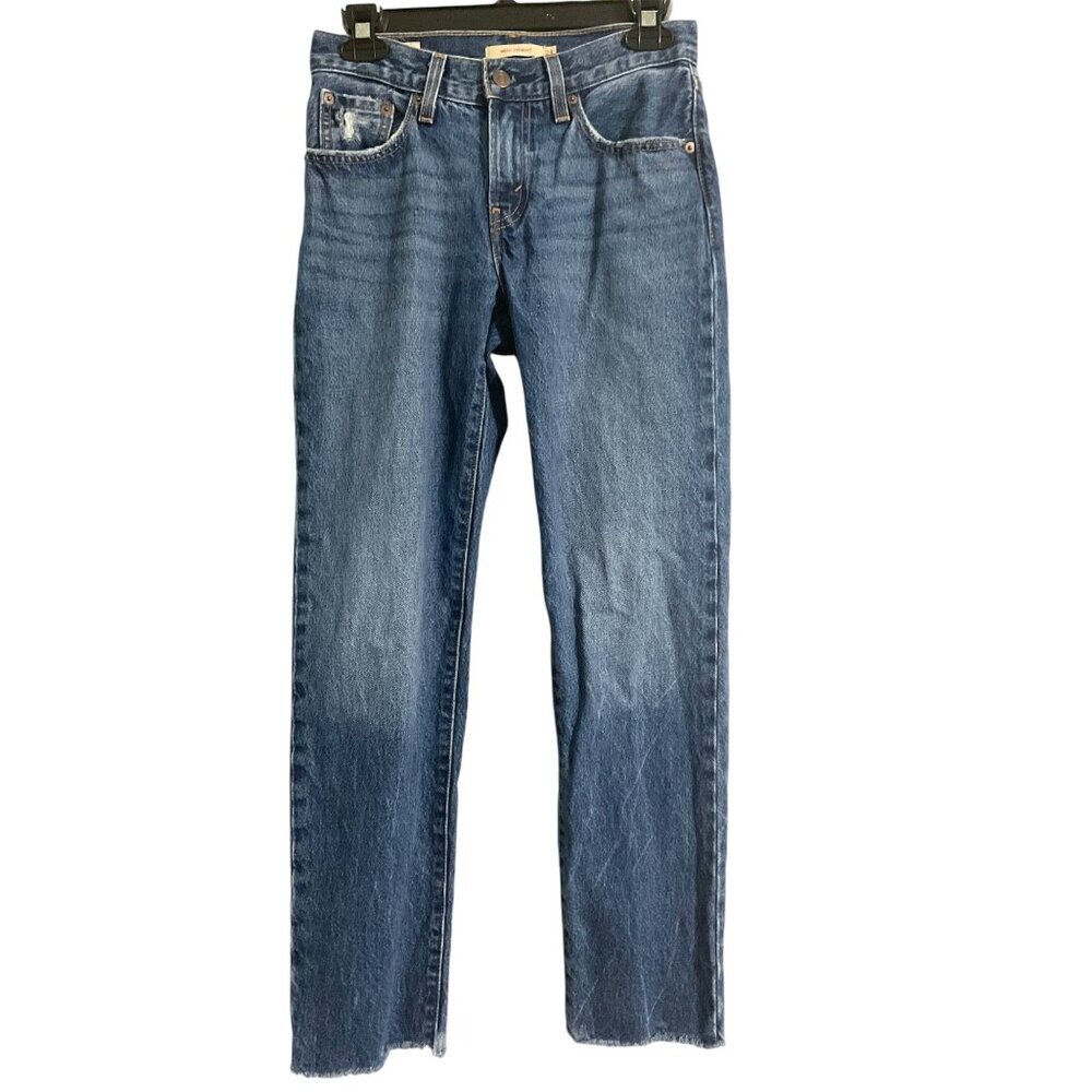 Levi's Blue Straight-Leg Women's Jeans